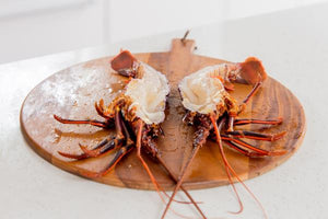 Frozen Split Raw West Australian Lobster